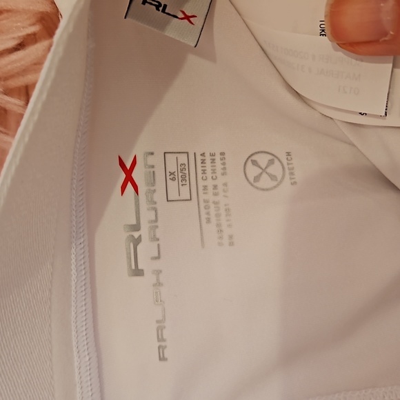 Ralph Lauren RLX Girls Golf Performance Skort. Size 6X - Picture 5 of 5